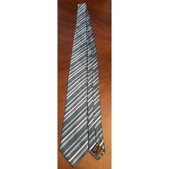Bcbg Attitude, Blue, 100% Silk, Men’s Neck Tie, Made In China - Picture 3 of 9